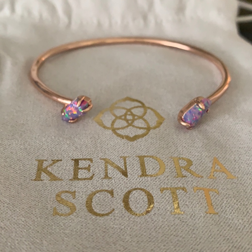 Kendra Scott purple opal bracelet one size
